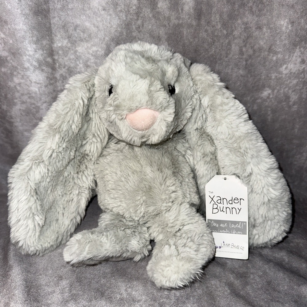 New Lavender Life Xander Bunny - Super-Soft, Lavender Therapy Stuffed Bunny